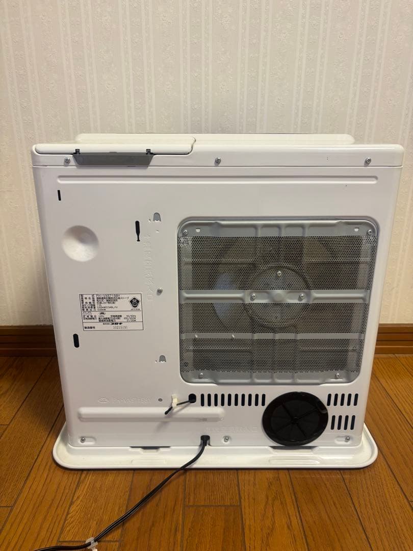 美品CORONA 石油ファンヒーター コロナFH-VX5715BYパールホワイト