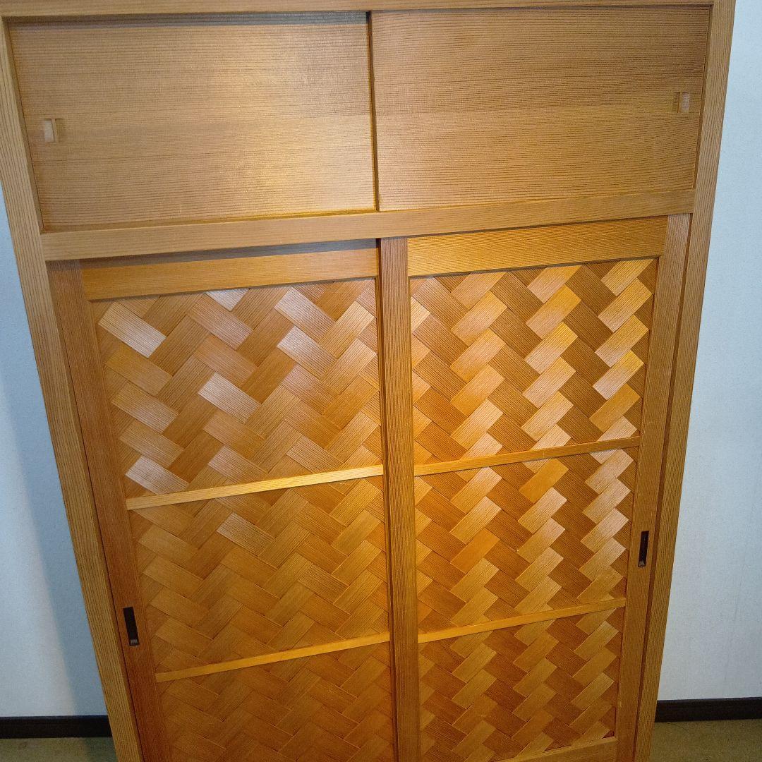 値下げ茶道具　水屋棚　置水屋　網代