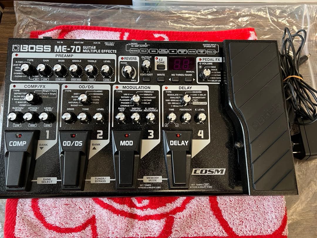 即発送 BOSS ME-70 アダプター付き