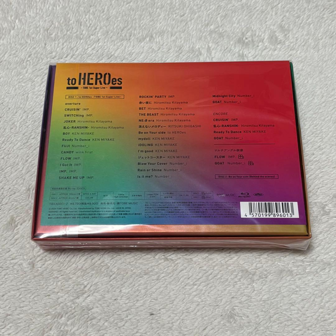 toHEROes TOBE ドーム 合同LIVE DVD Blu-ray セット