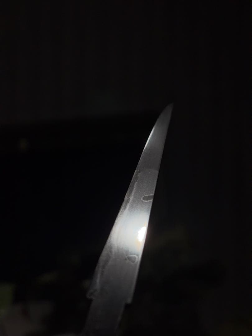 合法寸法　15cm未満　菊紋　雷除　小柄　小刀　日本刀　刀装具 伊賀守藤原金道