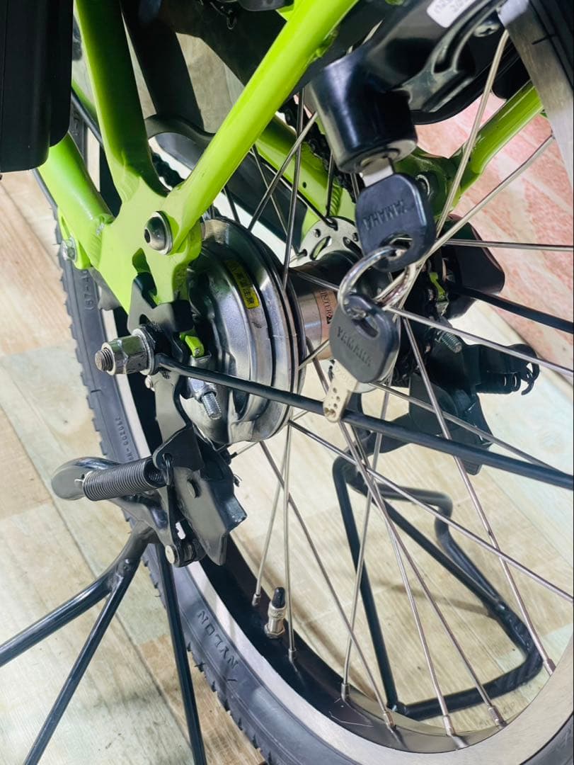 ZK3309 電動自転車 ヤマハ パスキス 子供乗せ 20インチ 送料無料