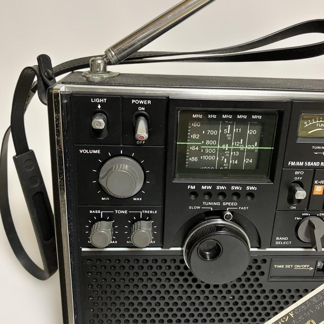 ソニーＢＣＬラジオ　ＩＣＦー５８００　　　　スカイセンサー　完動品