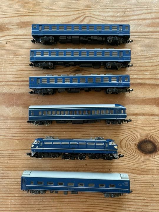 Nゲージ　EF66形と客車セット