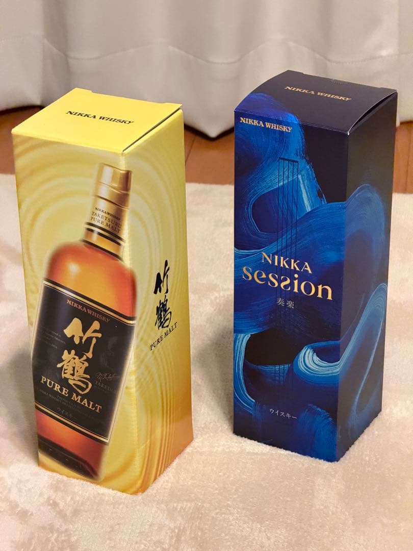 NIKKA 竹鶴 PURE MALT & session セット