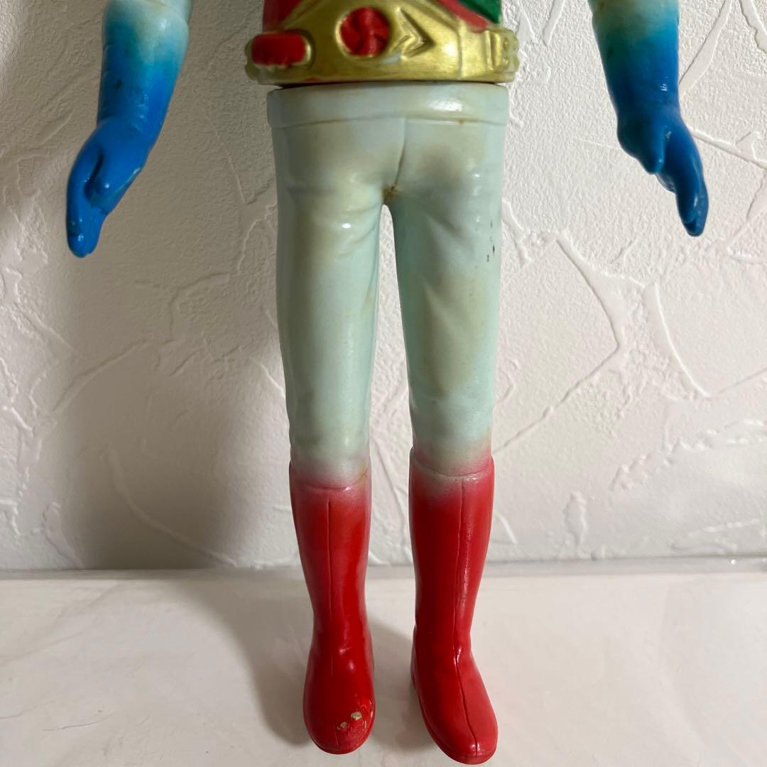 ⚠️激レア・当時物　スタンダード　仮面ライダーエックス　パチ　ソフビ　昭和レトロ