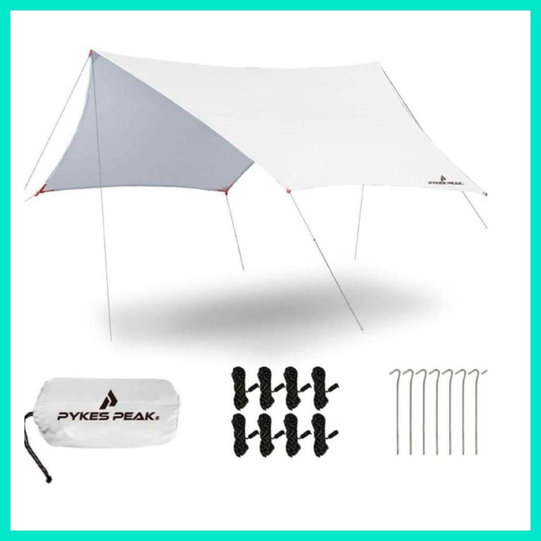 ●PYKES PEAK ヘキサタープ タープテント サンシェード　キャンプ