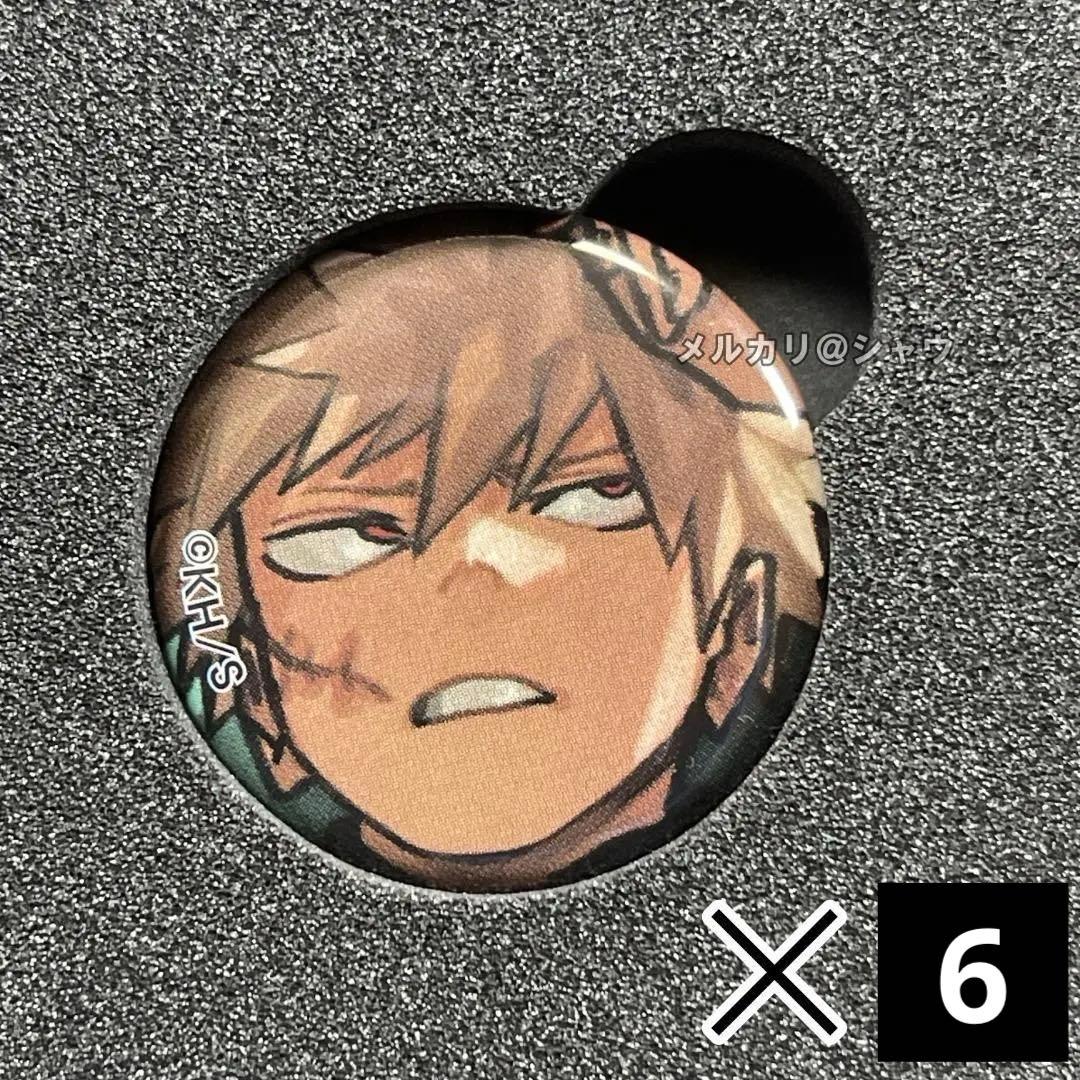 爆豪勝己 僕のヒーローアカデミア ディスプレイ缶バッジ 10個セット ヒロアカ