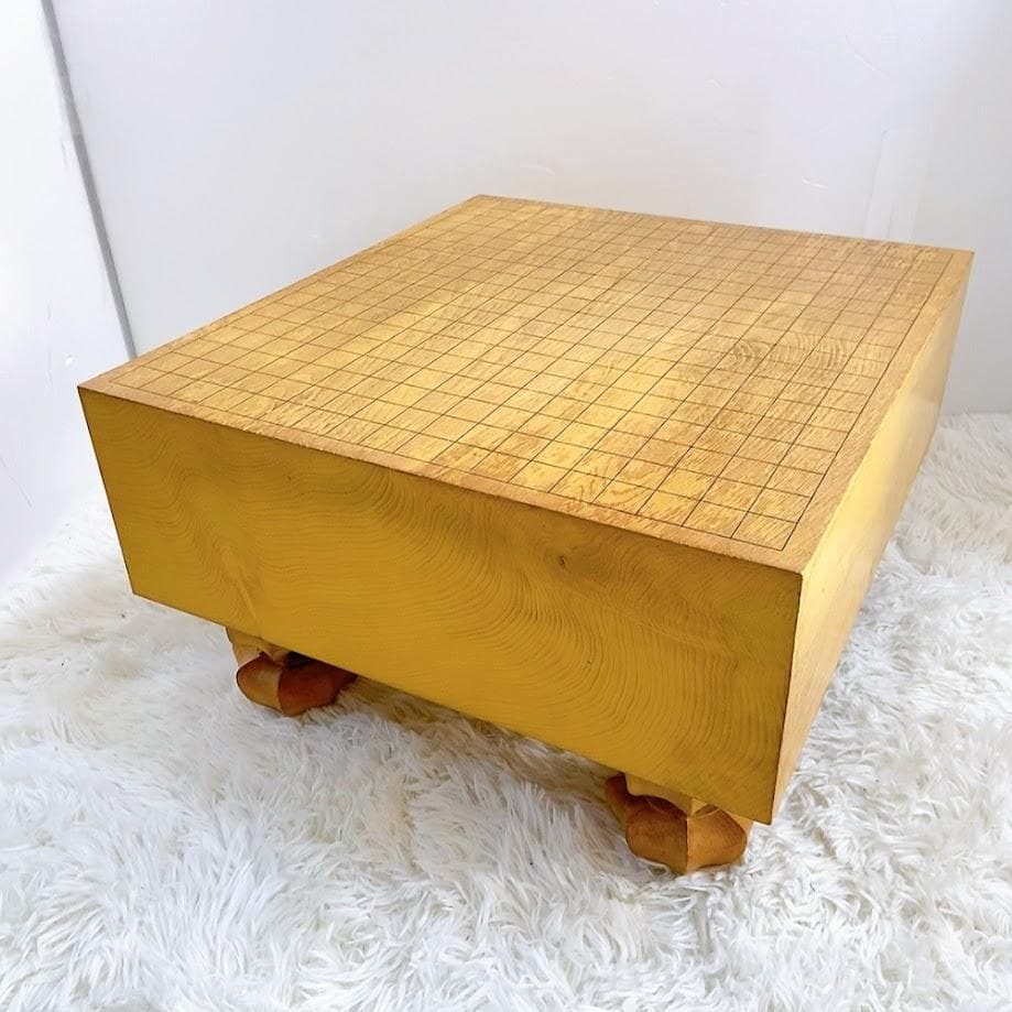 碁盤 一如 吉田寅義？ 囲碁【中古品】 ★