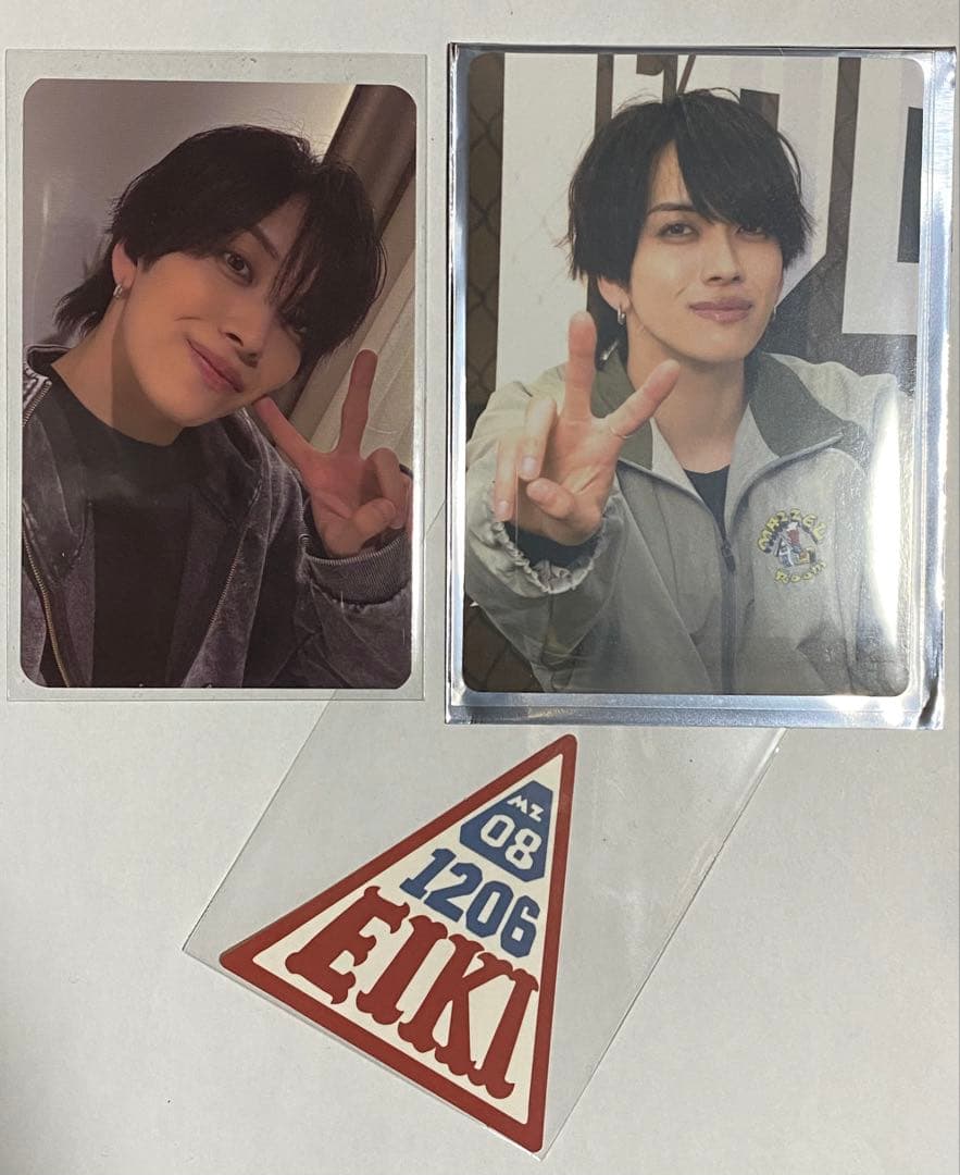 MAZZEL EIKI エイキ セルカ フォトカード ステッカーセット