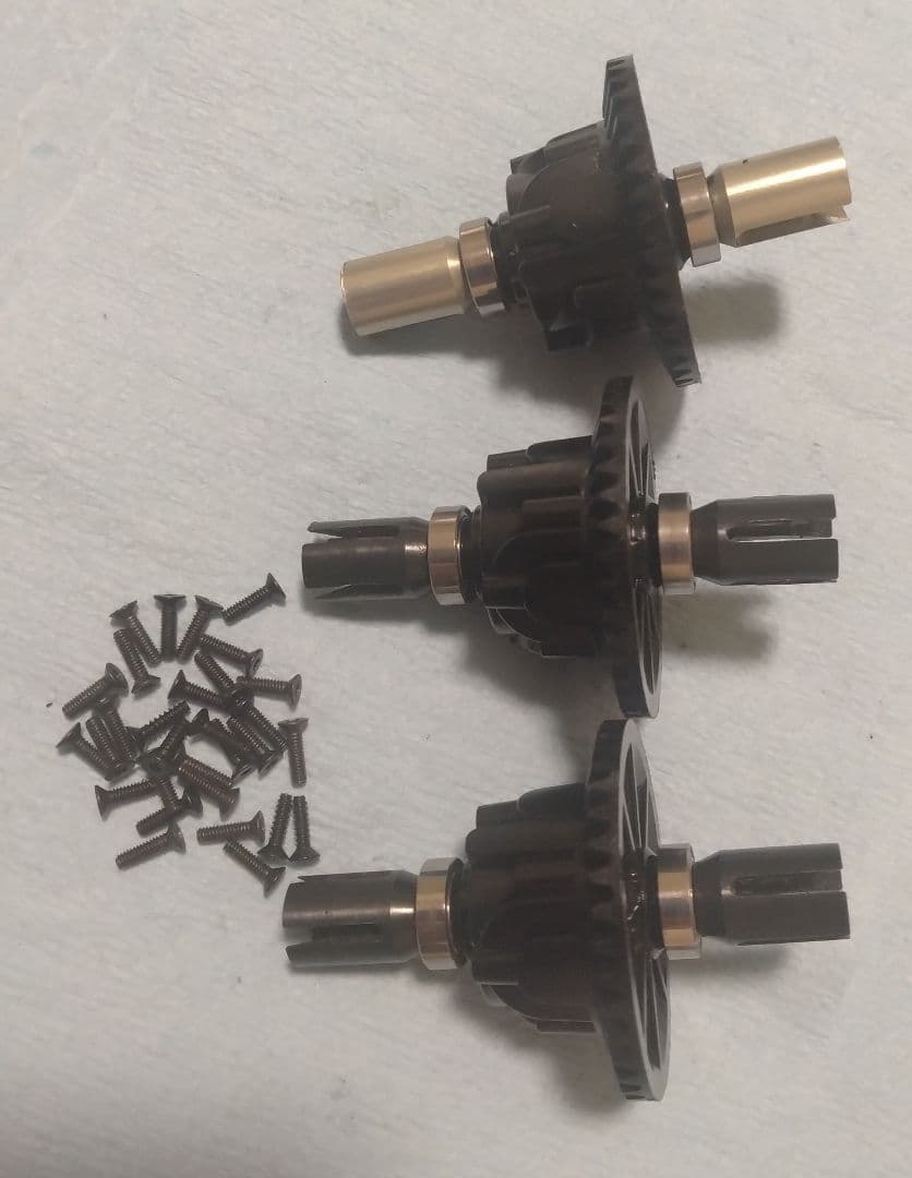 【中古】TT02/XV02 オイル封入式ギヤデフセット