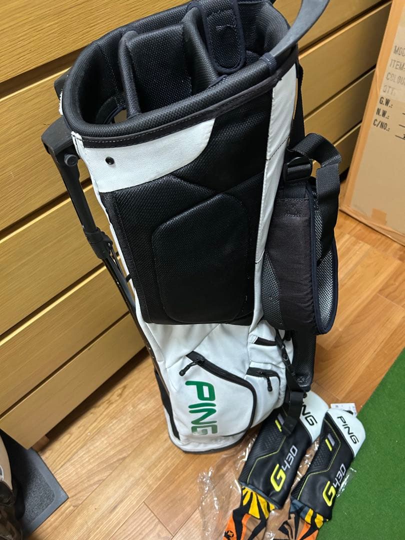 PING ピン スタンドキャディバッグ　g430 スタンス ヘッドカバー　セット