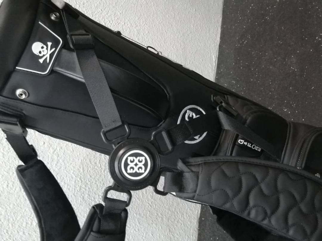 G/FORE スカル スタンドキャディバッグ ブラック＆ホワイト