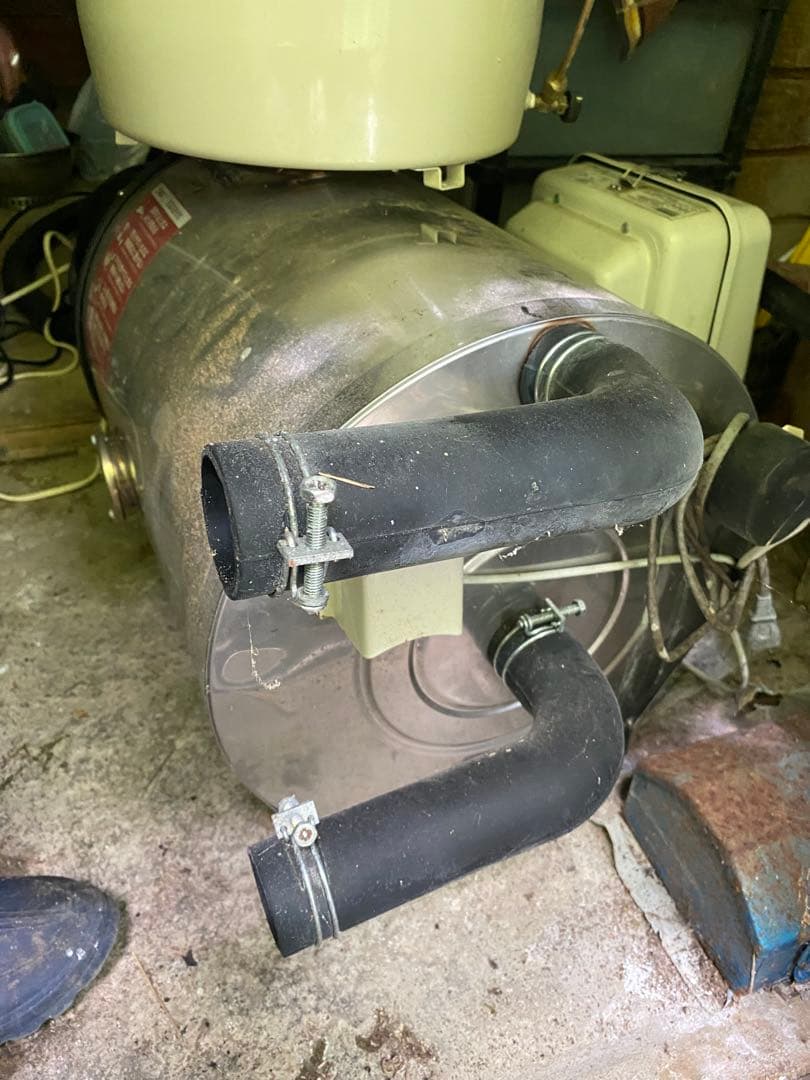 長府風呂釜ボイラー　薪、灯油兼用タイプ