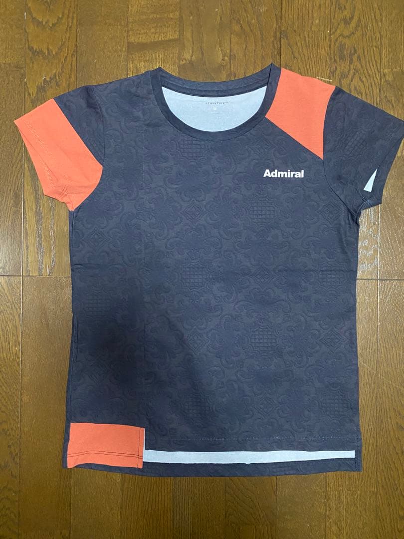 2024年秋冬モデル　ATLA442　キルトプリントブロックスイッチTシャツ