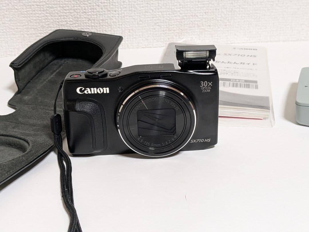 【美品】Canon PowerShot SX710 HS 30倍ズーム 液晶保護
