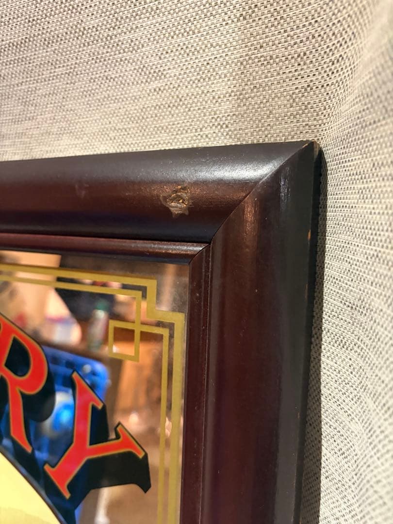 SUNTORY OLD ミラー　アンティーク品　サントリー オールド