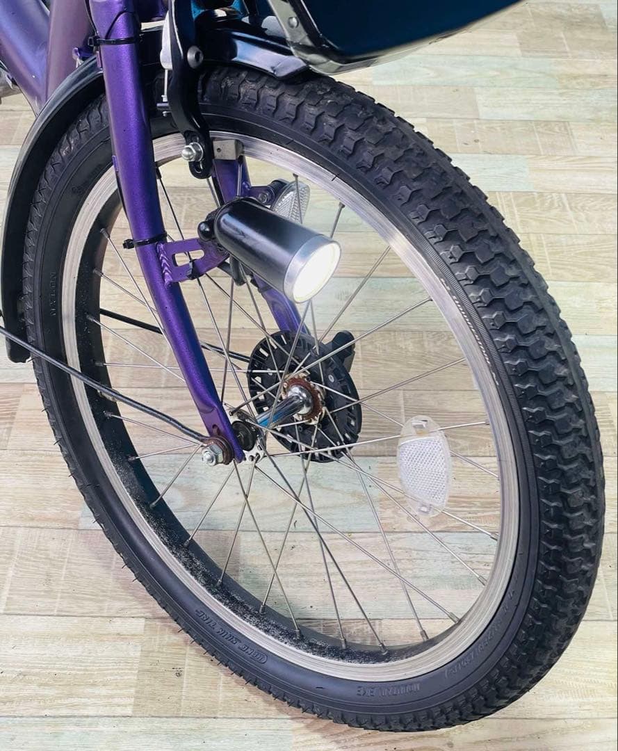 3237ヤマハ12.8アンペア 20インチ子供乗せ電動アシスト自転車