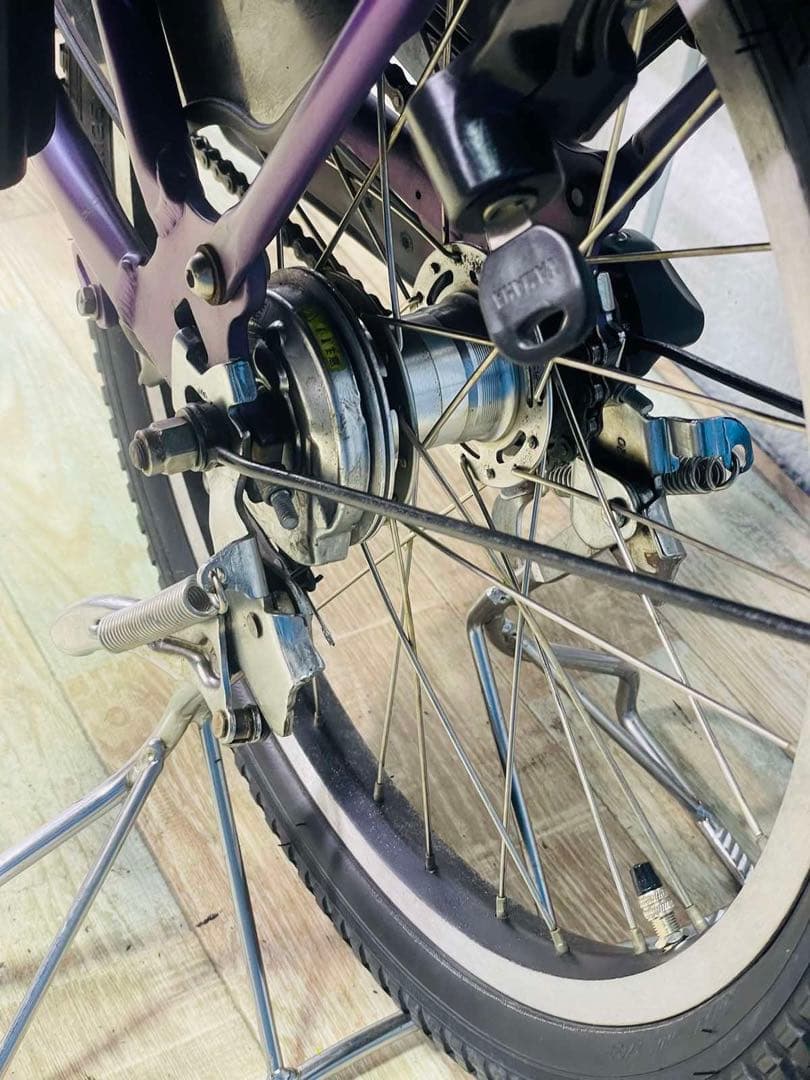 3237ヤマハ12.8アンペア 20インチ子供乗せ電動アシスト自転車