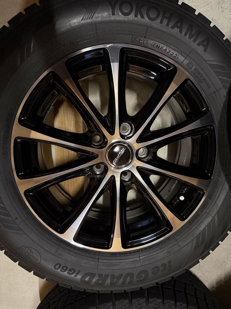 スタッドレスタイヤice GUARD iG60 タイヤホイールセット 4本