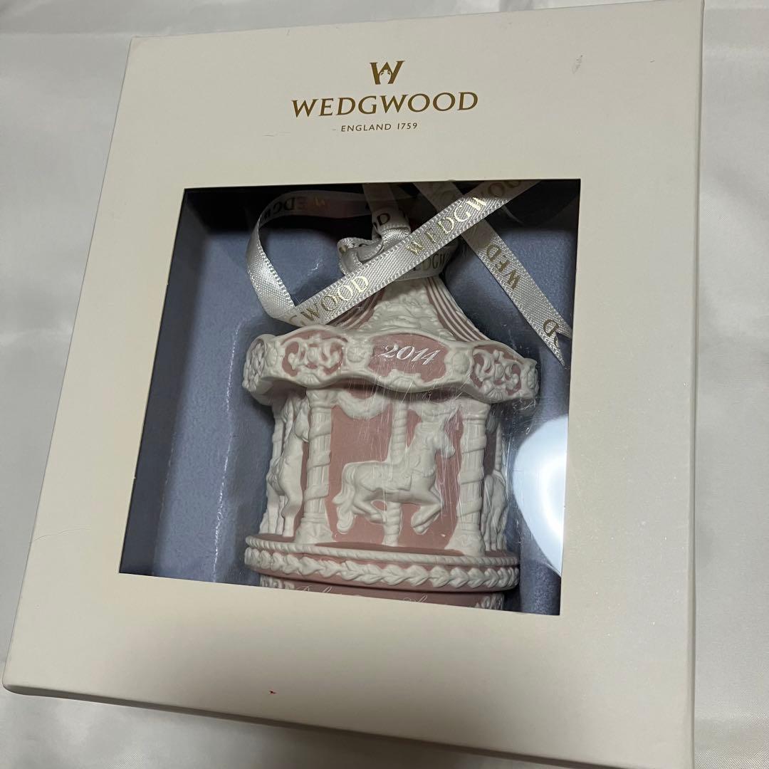  オーナメント 2014 ピンク カルーセル ウェッジウッド