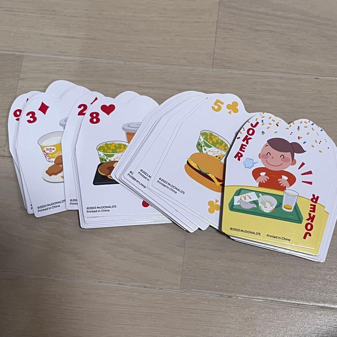 マクドナルド ハッピーセット トランプ