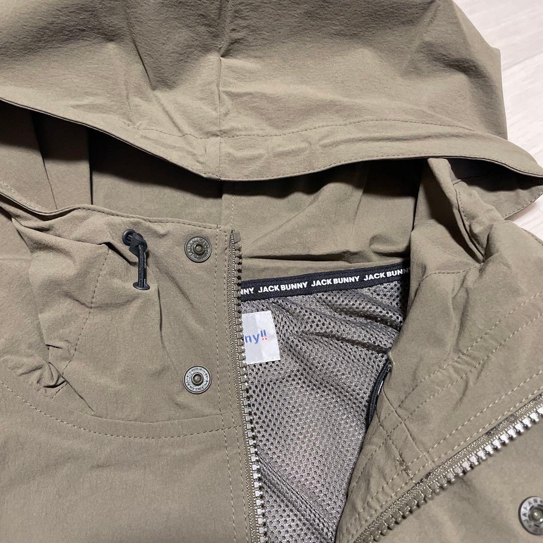 ジャックバニー ゴルフ ウインドブレーカー 秋 冬 2WAYナイロンストレッチ
