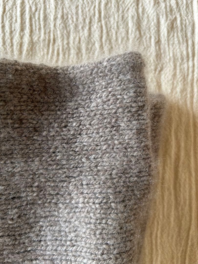 evam eva カシミヤスヌード