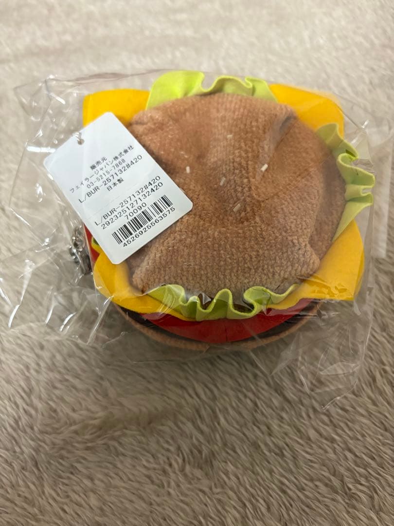 ブラリーバイフェイラー　バーガーショップ　 バーガー型ポーチ　ポーチ＆ハンカチ