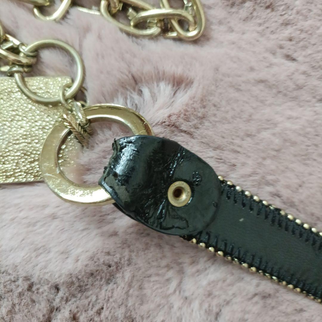 d.i.a　クリスタル装飾チェーンベルト