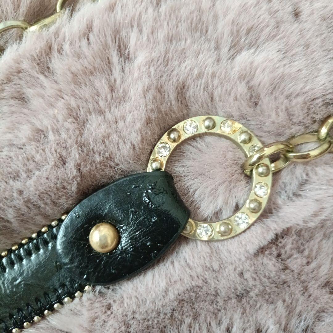 d.i.a　クリスタル装飾チェーンベルト