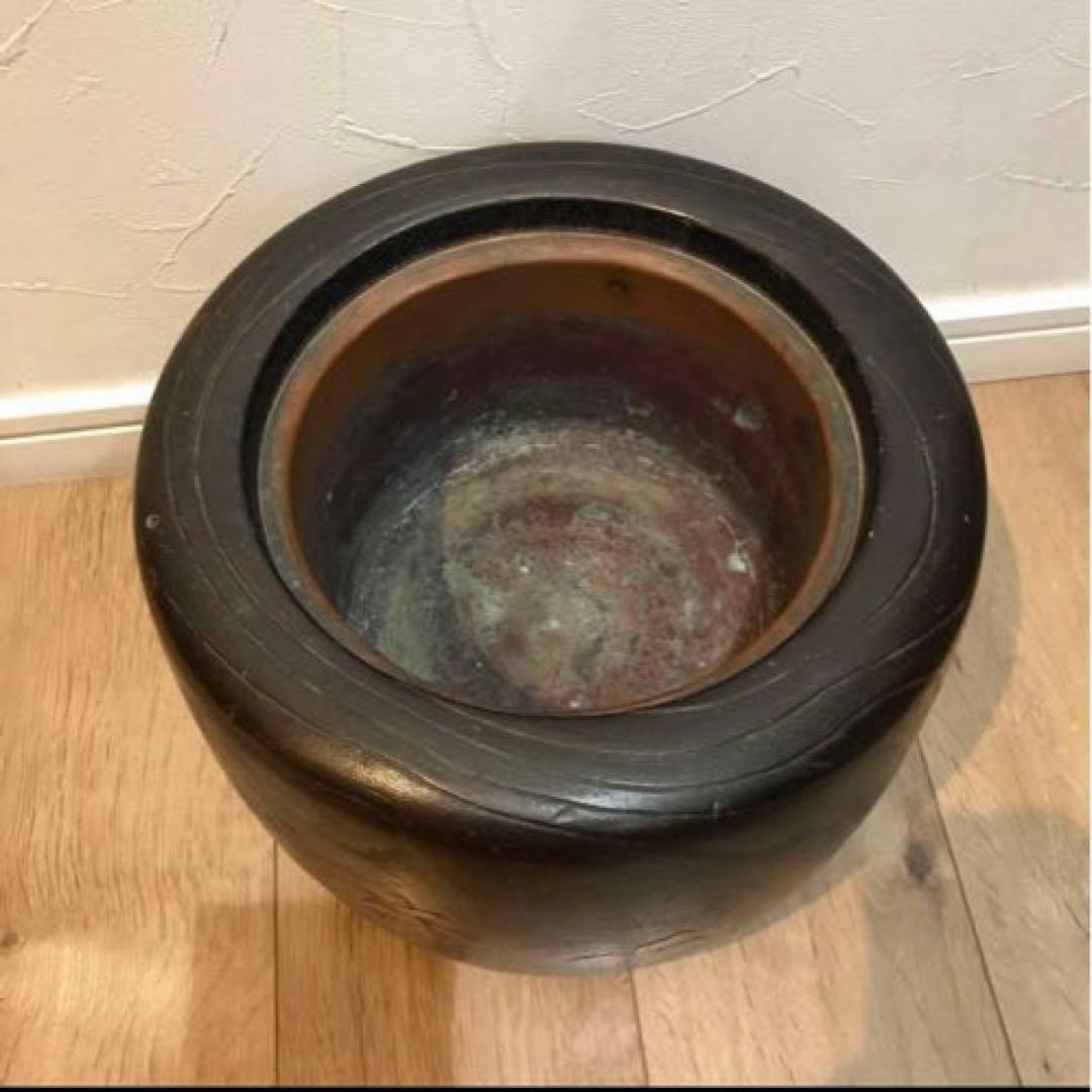 桐漆工芸上坂　火鉢♡アンティーク♡お洒落