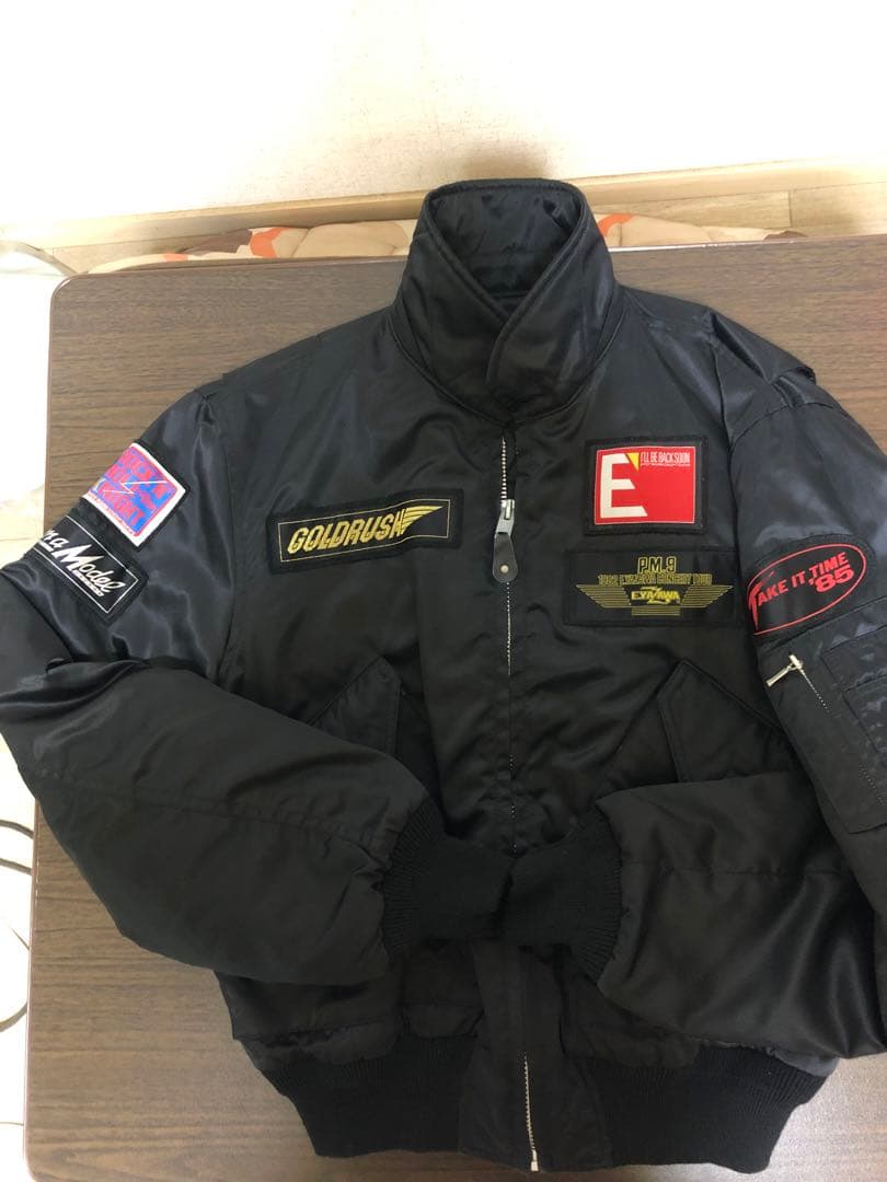 ★希少　矢沢永吉　当時物　フライトジャケット　MA-1 限定300枚