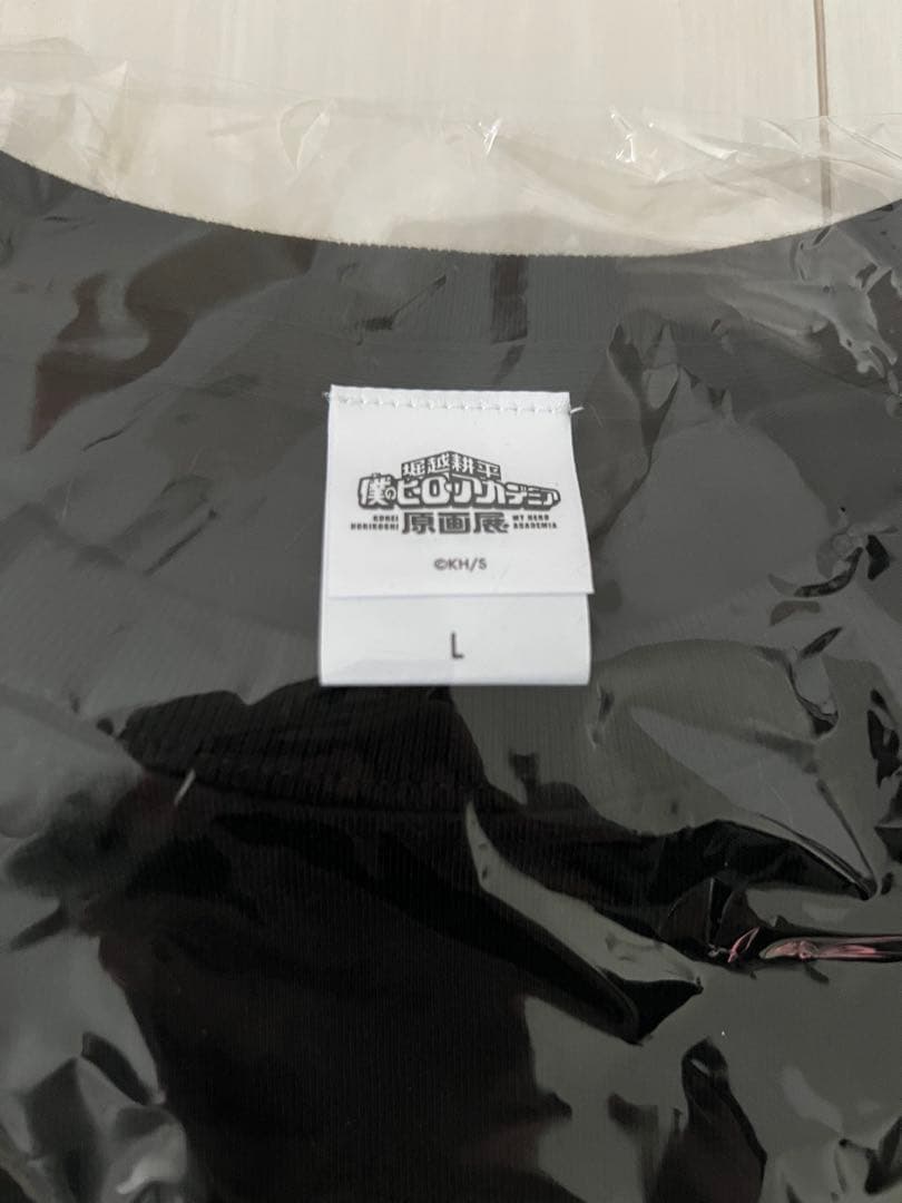 僕のヒーローアカデミア 原画展 大阪限定Tシャツ　L