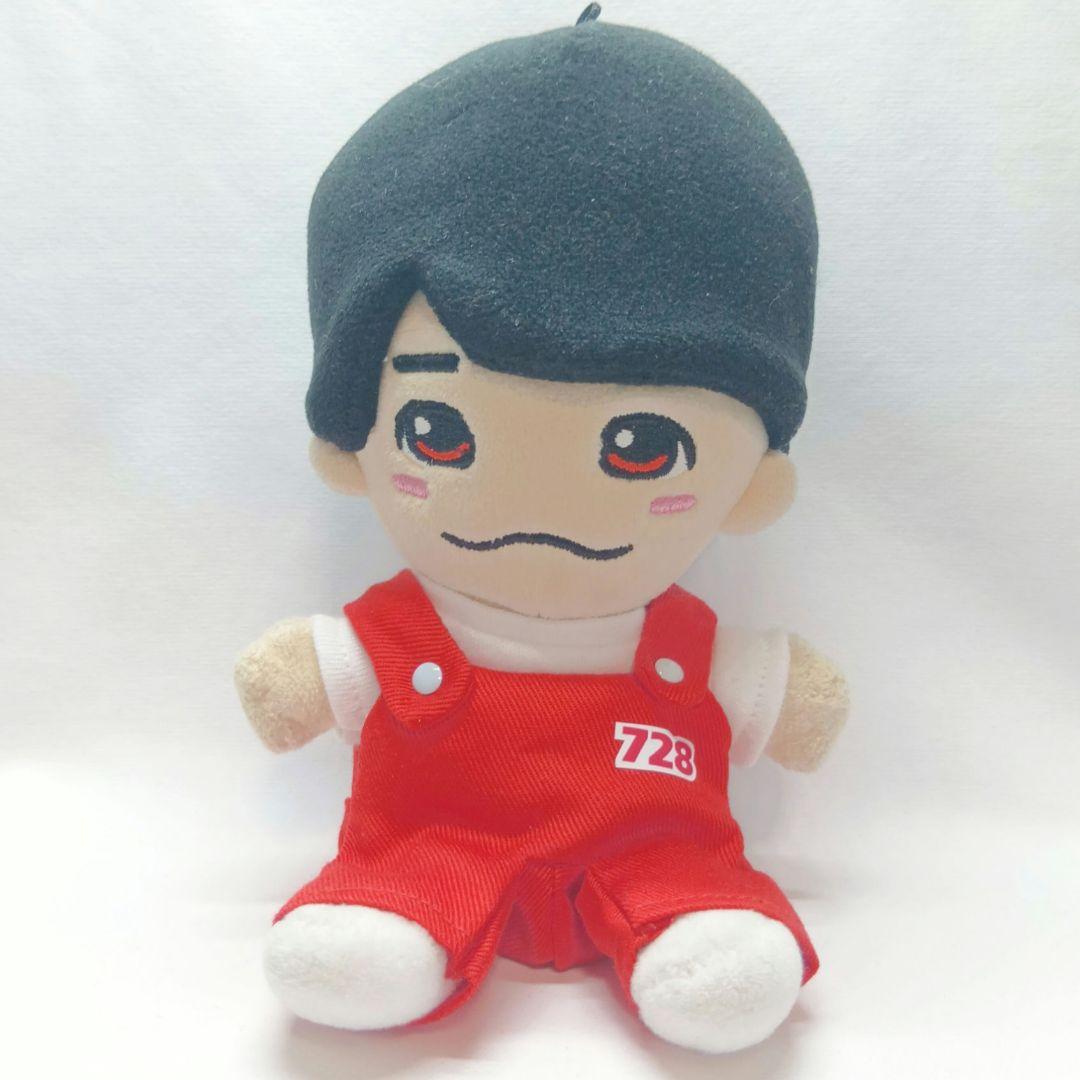 【オーダーページ】指人形風メンカラサロペットコーデのちびぬい服