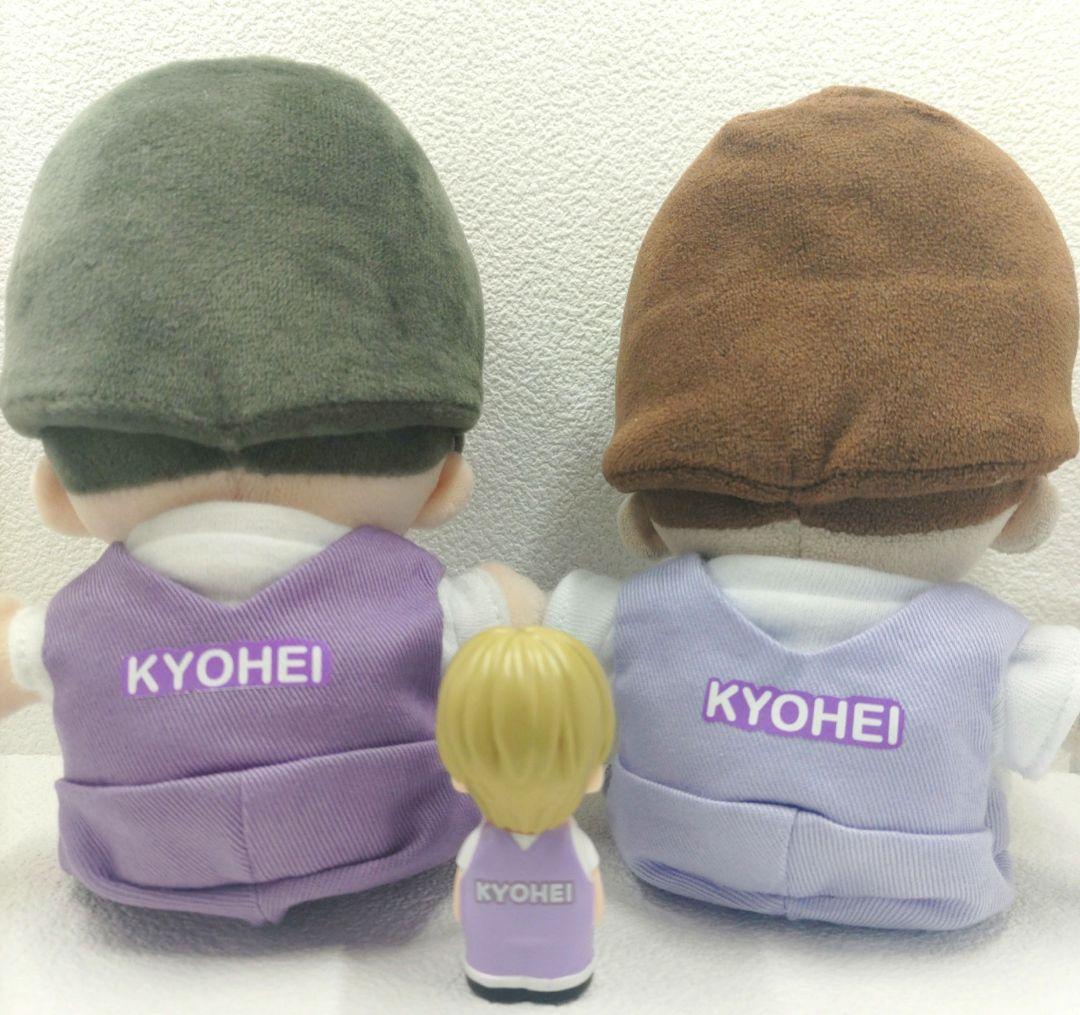 【オーダーページ】指人形風メンカラサロペットコーデのちびぬい服