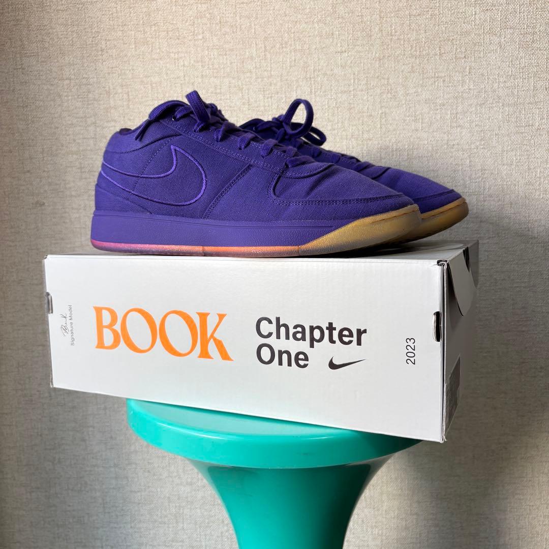 シューズ(男性用) NIKE BOOK1 28cm SUNSET PURPLE