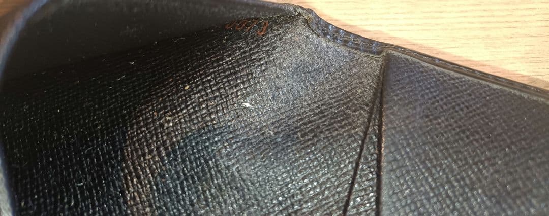 ルイヴィトン 名刺入れ 黒