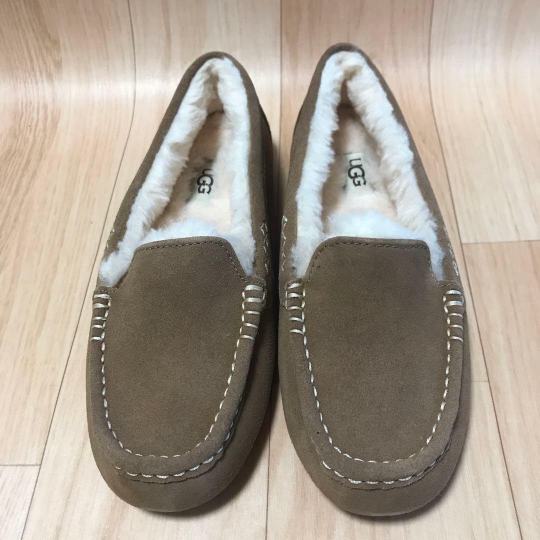 【新品】UGG ANSLEY モカシン チェスナット 24.0㎝