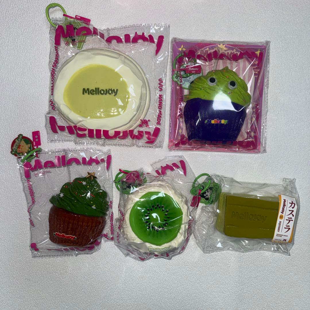 【再販なしレア】Mellojoy スクイーズ 5点セット