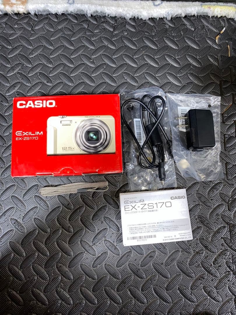 CASIO EXILIM EX-ZS170 コンデジ 動作確認済