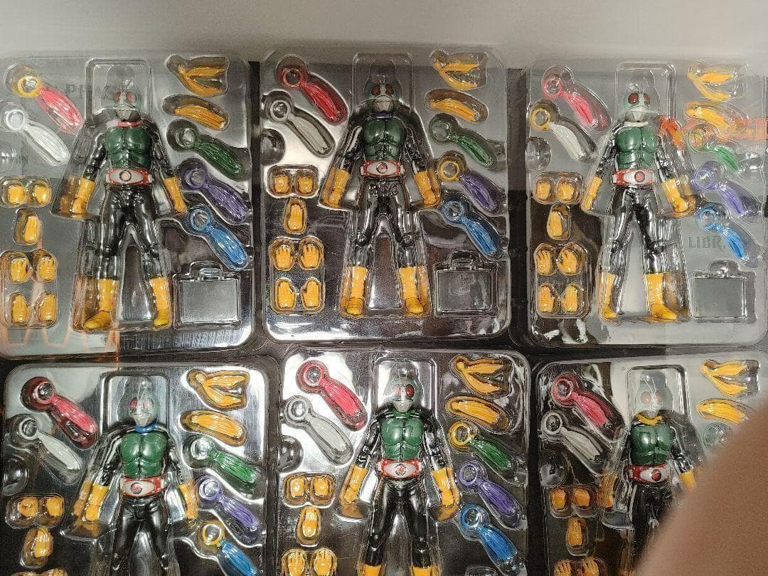 SHフィギュアーツ　ショッカーライダー　6体セット