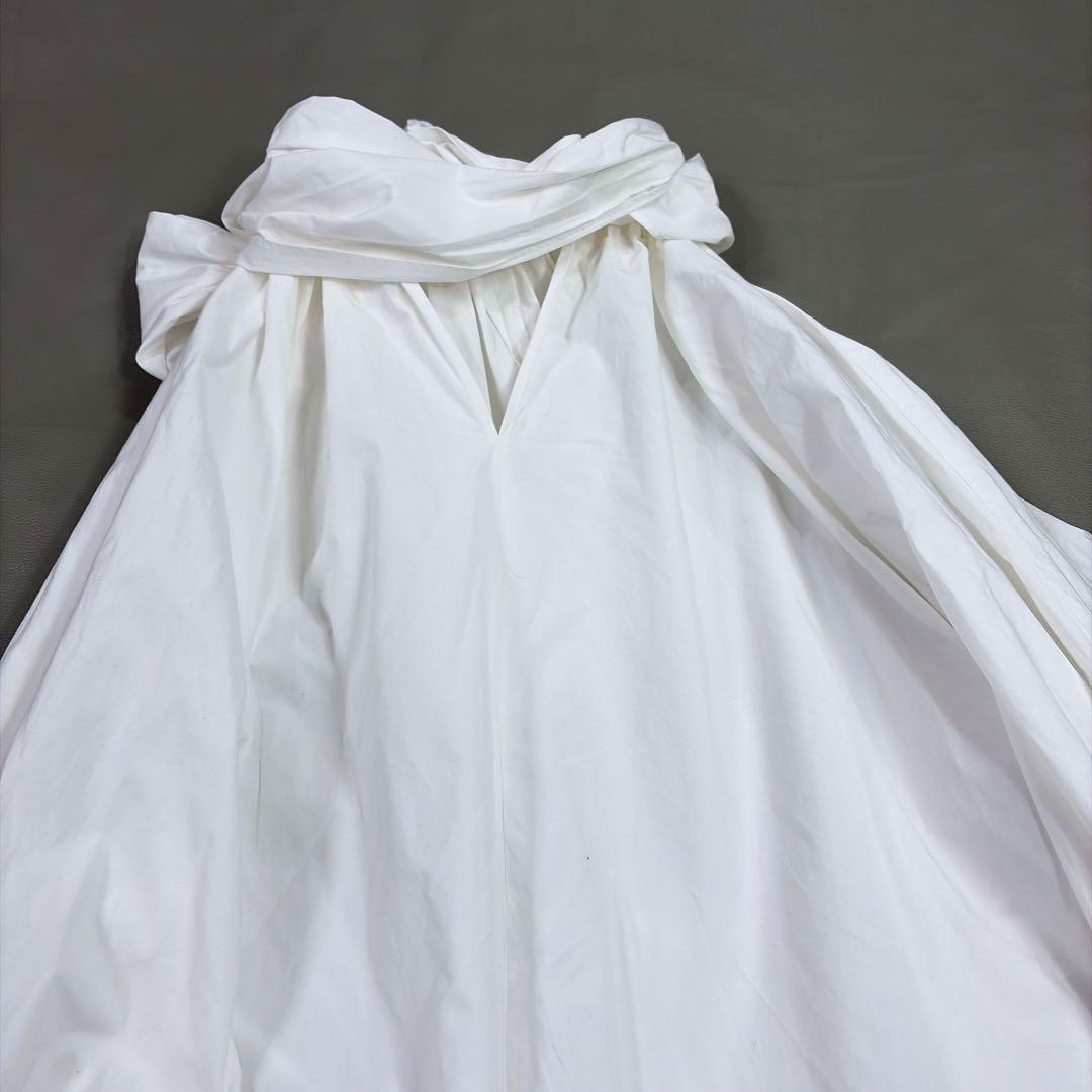 Whim Gazette ウィムガゼット ボウタイドルマンブラウス ホワイト Ｆ