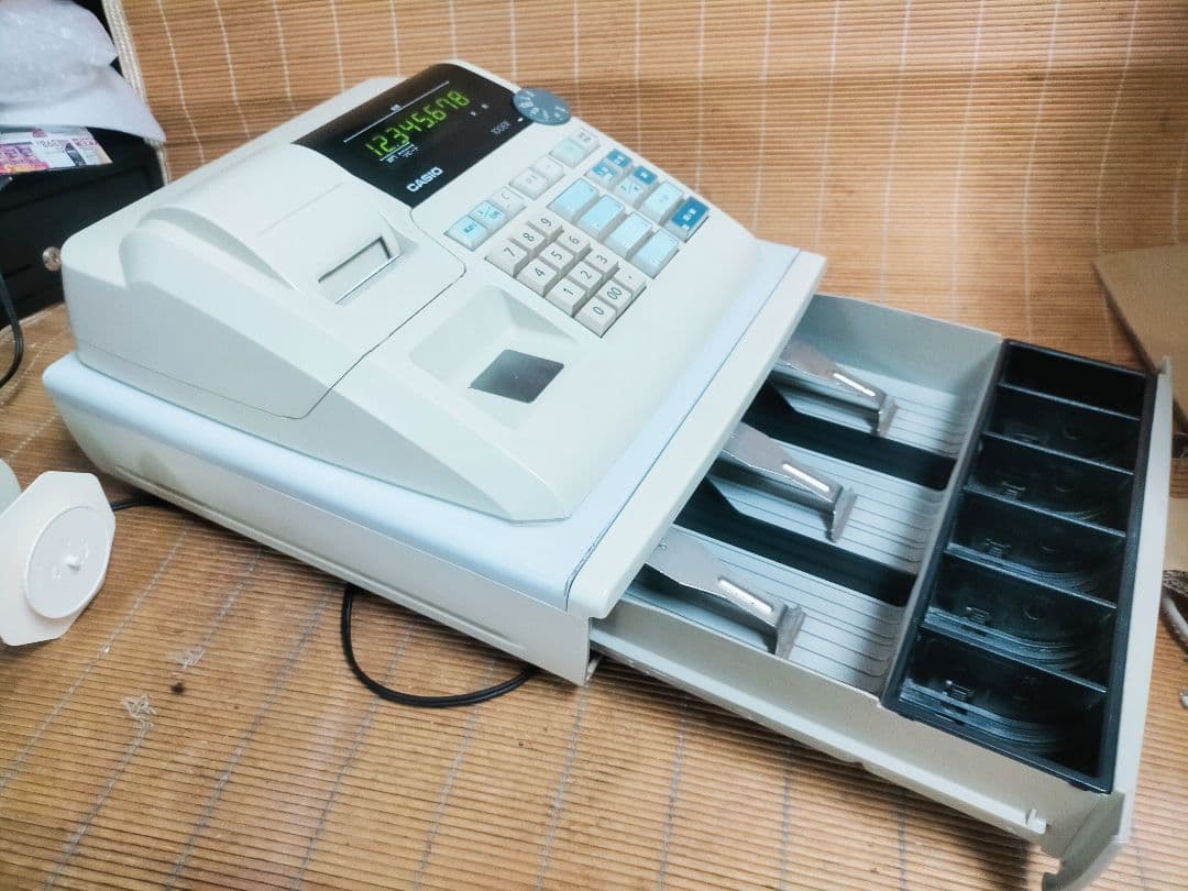 カシオレジスター　100ER　簡単便利特殊　送料込　207000