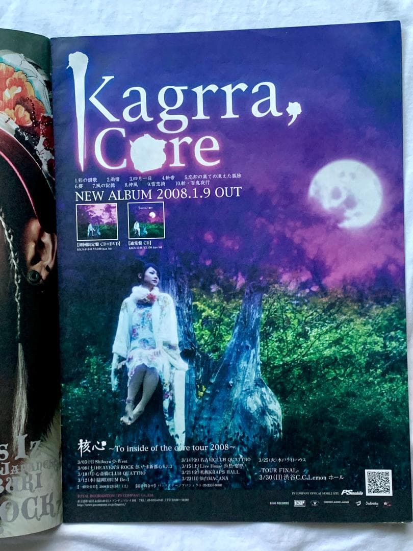 Kagrra, 10周年クリアファイル PSカンパニー冊子