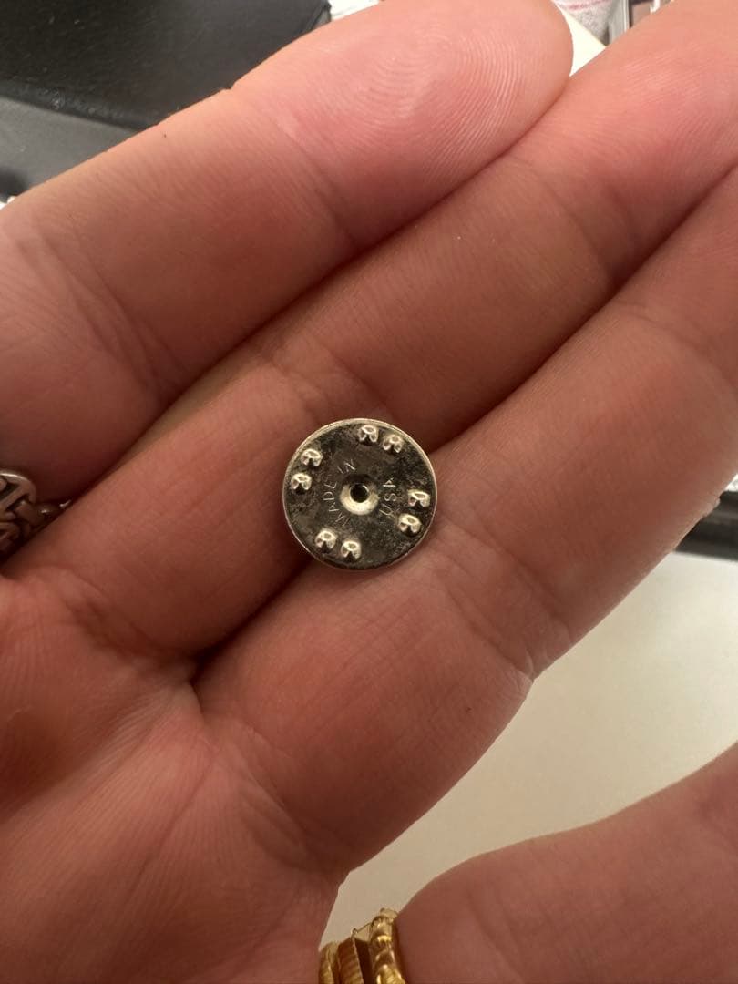 CHROME HEARTS クロムハーツ ピンバッジ シルバー 正規品