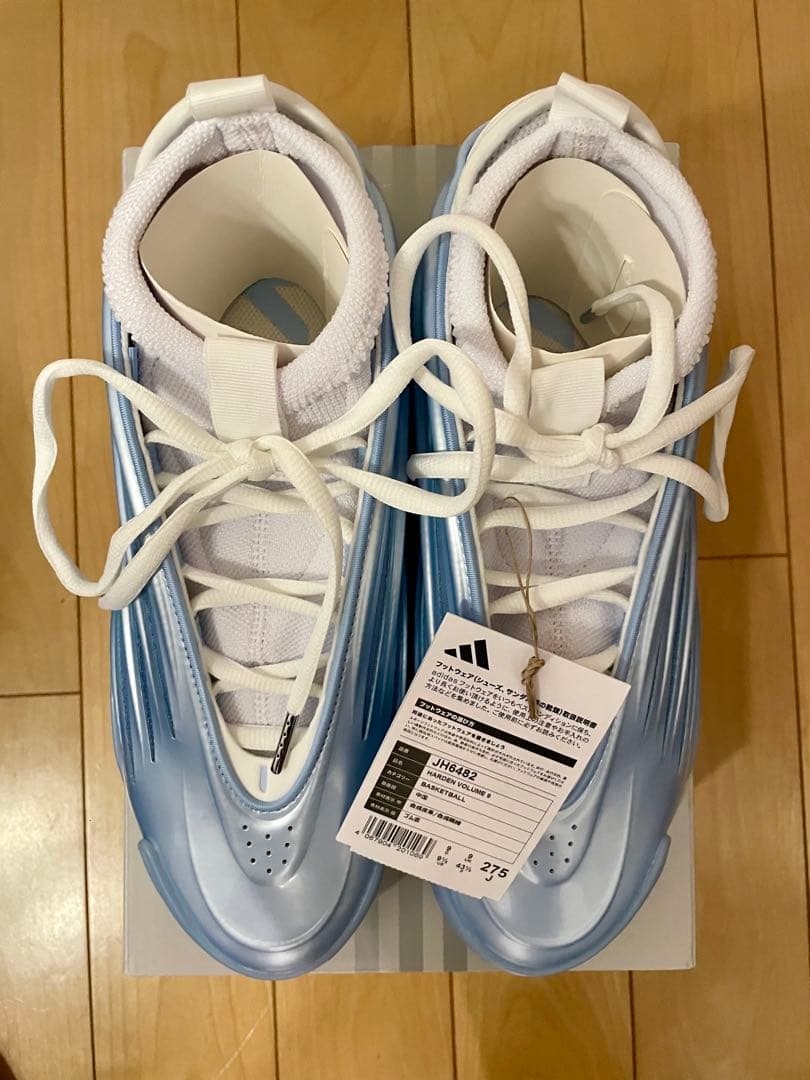 adidas、ハーデン9、27.5センチ