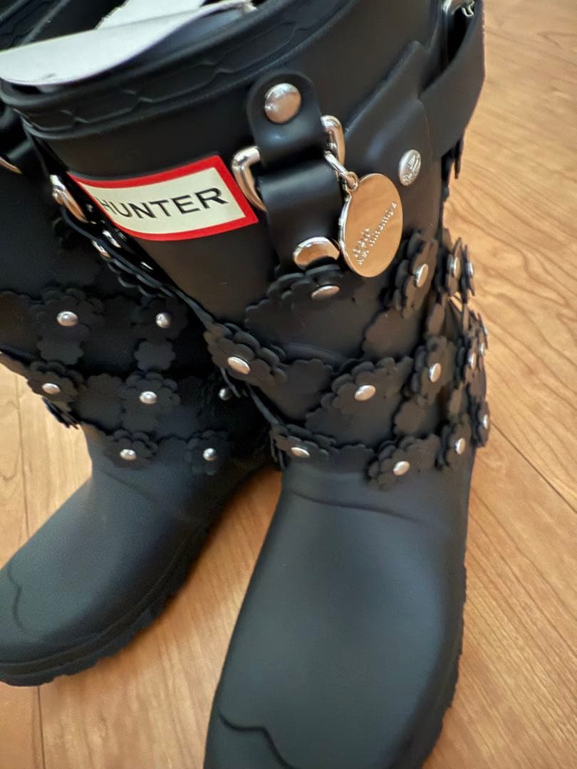 Hunter コラボブーツ サイズ38 ブラック