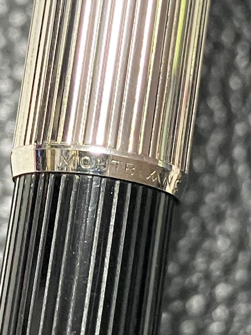 モンブランボールペン シルバー925 ハンマートリガー　ツートン　逸品