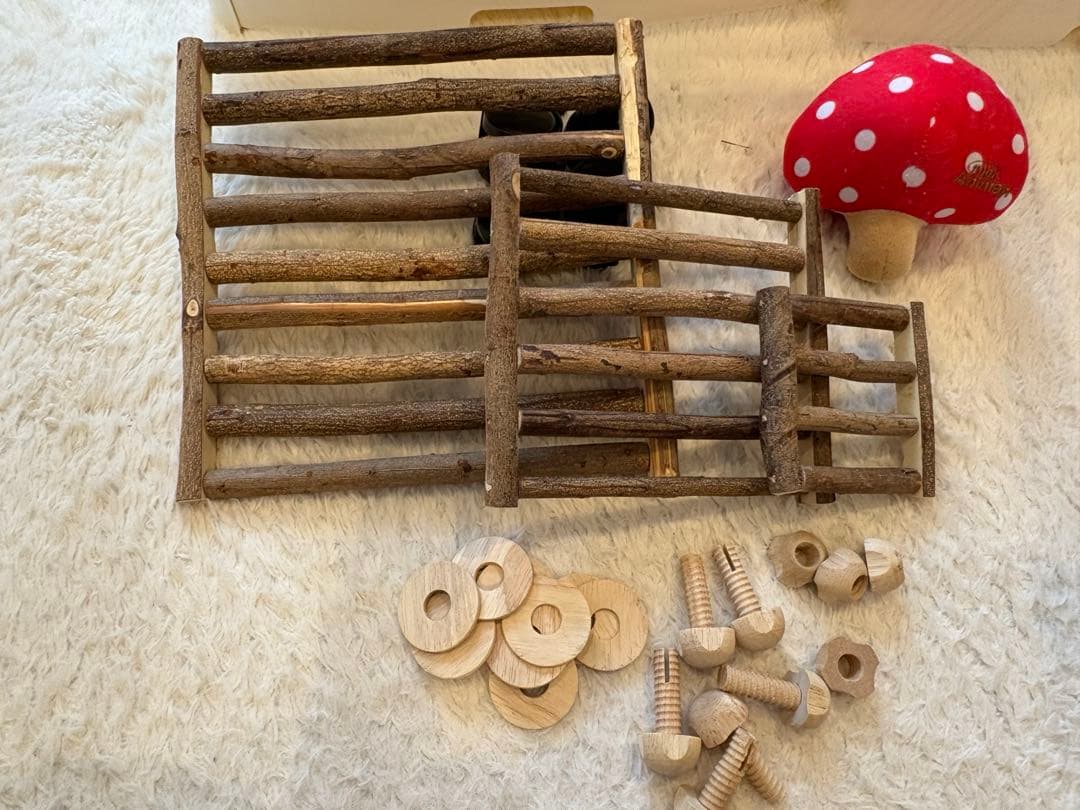 イージーホーム80 エボ ホワイト　おまけ付き(かじり木(大中小)、ボール)